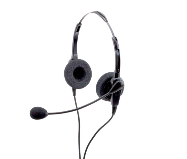 2002 chameleon headsets® classic binaural call center headset 2233 commercial usb headset